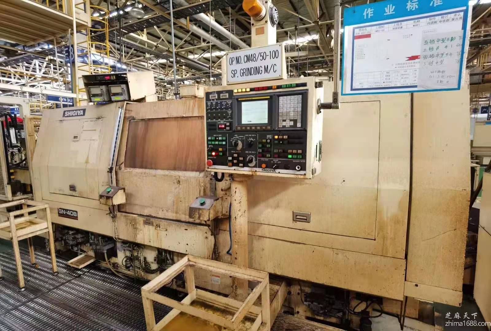 二手日本喜基亚GN-40B60S斜面研磨机