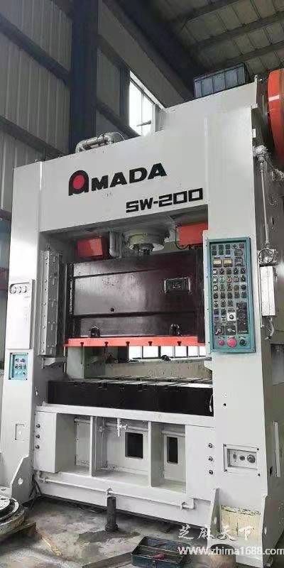 二手日本AMADA SW-200冲床（200吨）