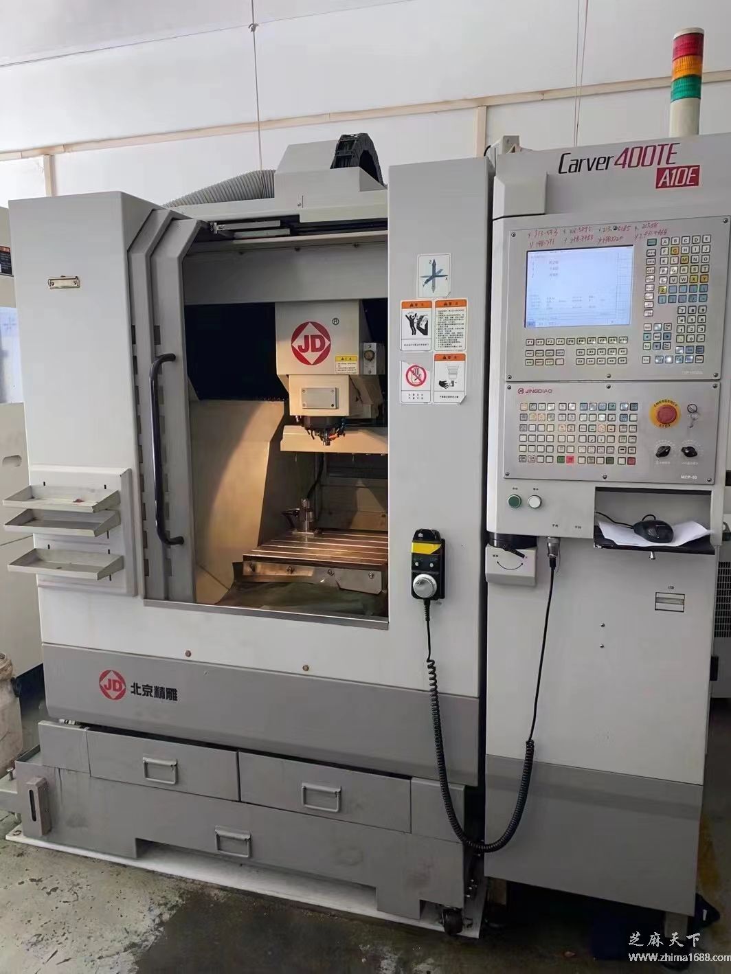 二手北京精雕Carver400TE A10E精雕机